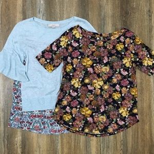LOFT bundle of floral tops